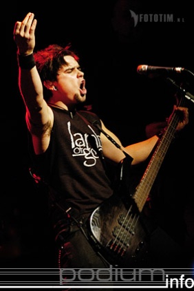 Foto Bullet For My Valentine op Bullet For My Valentine - 11/11/06 - Melkweg