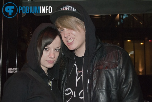 Sfeerfoto Asking Alexandria - 27/1 - Melkweg
