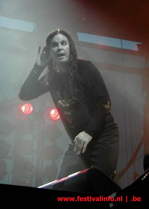 Ozzy Osbourne op Ozzfest 2002 foto