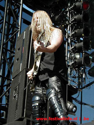 Slayer op Ozzfest 2002 foto