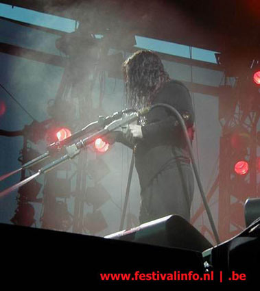 Ozzy Osbourne op Ozzfest 2002 foto