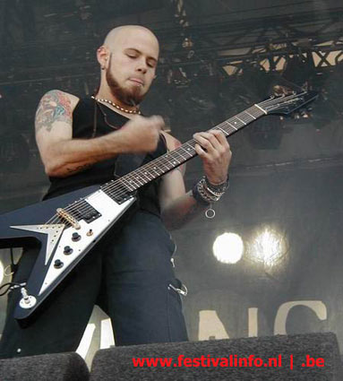 Drowning Pool op Ozzfest 2002 foto