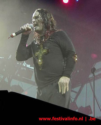 Ozzy Osbourne op Ozzfest 2002 foto