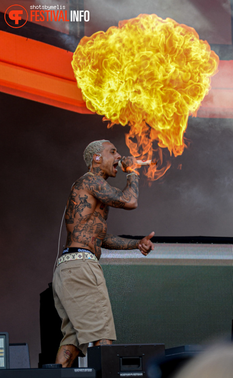 Bizzey op Kingsland Festival Groningen 2025 foto
