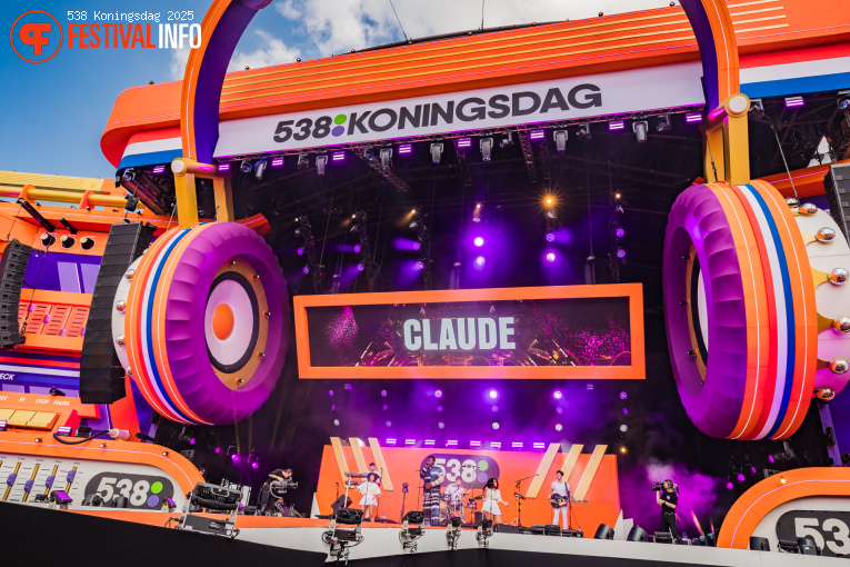 Claude op 538 Koningsdag 2025 foto