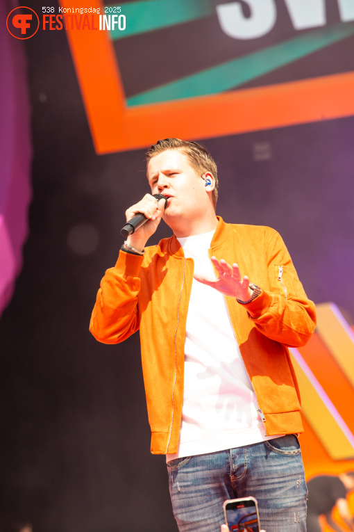 Sven Versteeg op 538 Koningsdag 2025 foto