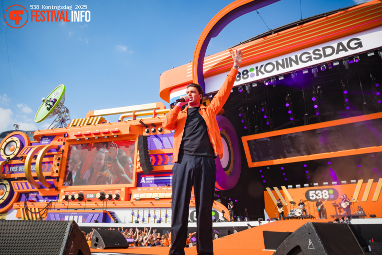 Yves Berendse op 538 Koningsdag 2025 foto