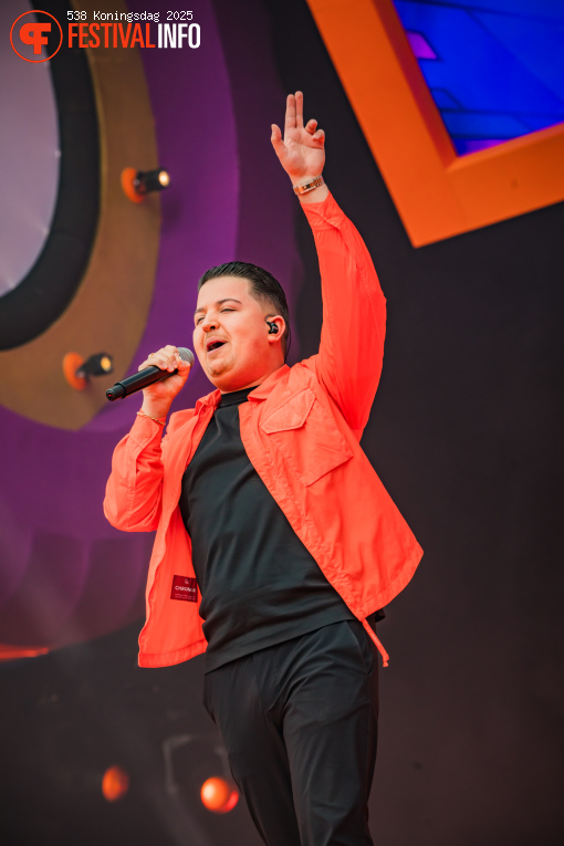 Marco Schuitmaker op 538 Koningsdag 2025 foto