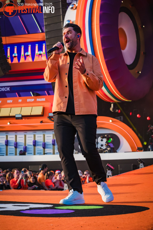 Jeffrey Heesen op 538 Koningsdag 2025 foto