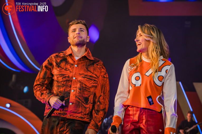 Suzan & Freek op 538 Koningsdag 2025 foto