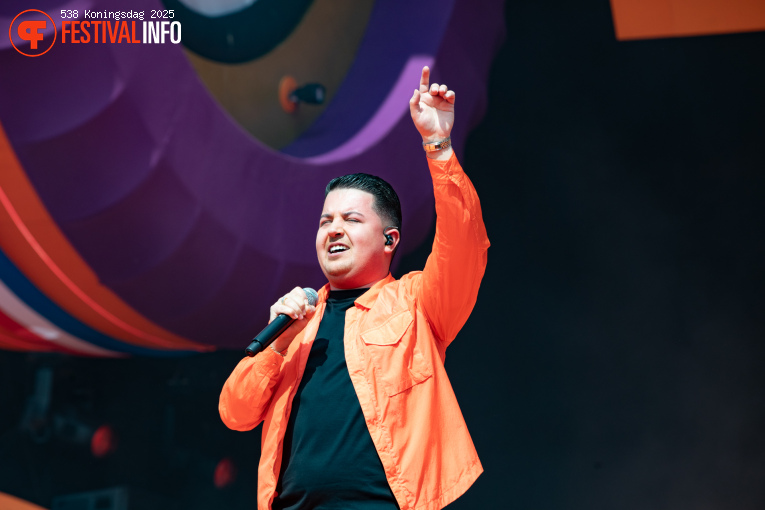 Marco Schuitmaker op 538 Koningsdag 2025 foto