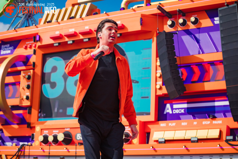 Yves Berendse op 538 Koningsdag 2025 foto