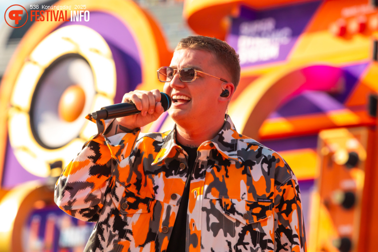 Mart Hoogkamer op 538 Koningsdag 2025 foto