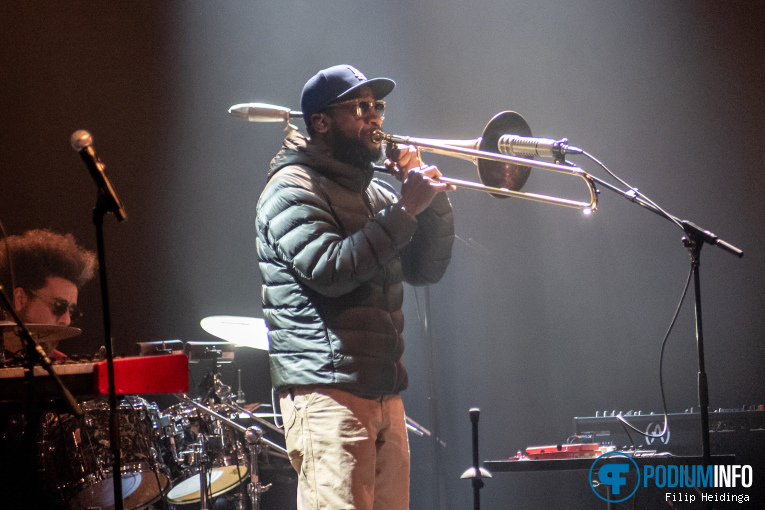 Kamasi Washington op Kamasi Washington - 27/04 - TivoliVredenburg foto