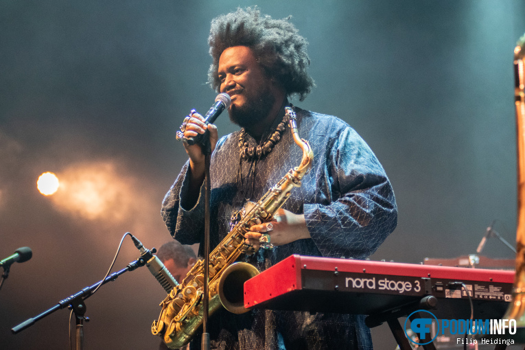 Kamasi Washington op Kamasi Washington - 27/04 - TivoliVredenburg foto
