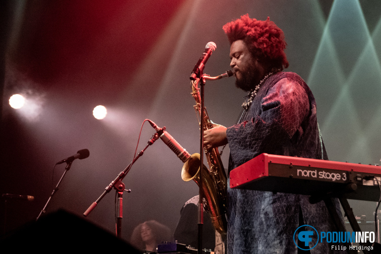 Kamasi Washington op Kamasi Washington - 27/04 - TivoliVredenburg foto