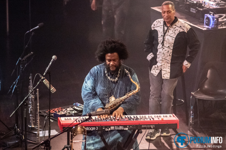 Kamasi Washington op Kamasi Washington - 27/04 - TivoliVredenburg foto
