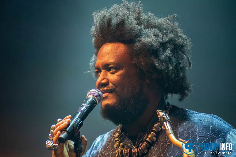 Kamasi Washington op Kamasi Washington - 27/04 - TivoliVredenburg foto