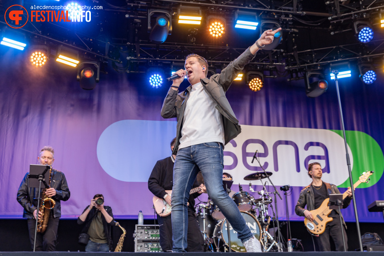 Sven Versteeg op Bevrijdingsfestival Utrecht 2025 foto
