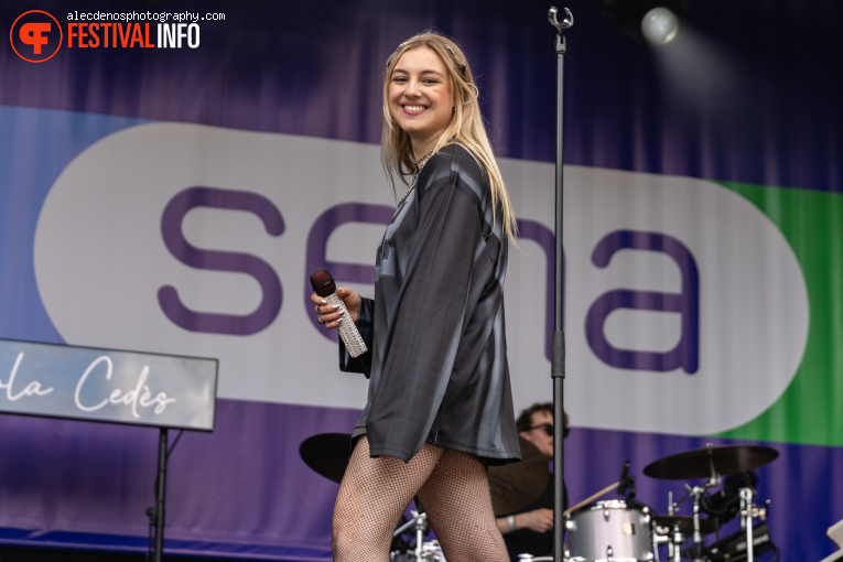 Lola Cedès op Bevrijdingsfestival Utrecht 2025 foto