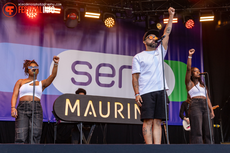 Maurino op Bevrijdingsfestival Utrecht 2025 foto