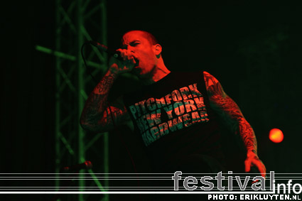 Bleeding Through op Groezrock 2009 foto