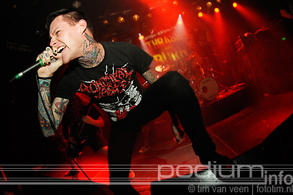 Carnifex op Thrash & Burn - 23/4 - Melkweg foto