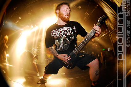 Carnifex op Thrash & Burn - 23/4 - Melkweg foto
