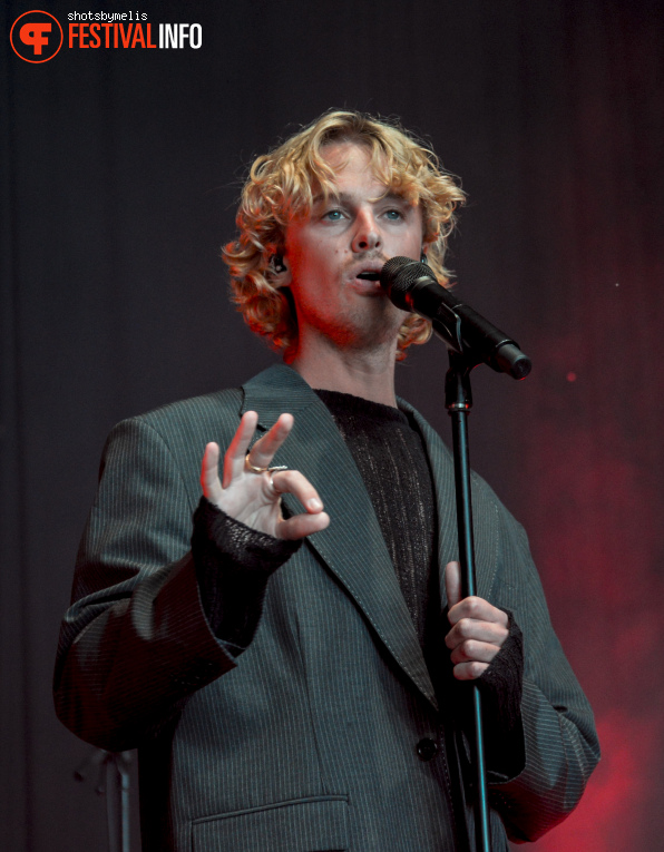 Isak Danielson op Vestrock 2025 foto