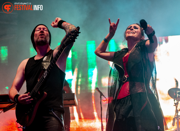Within Temptation op Vestrock 2025 foto