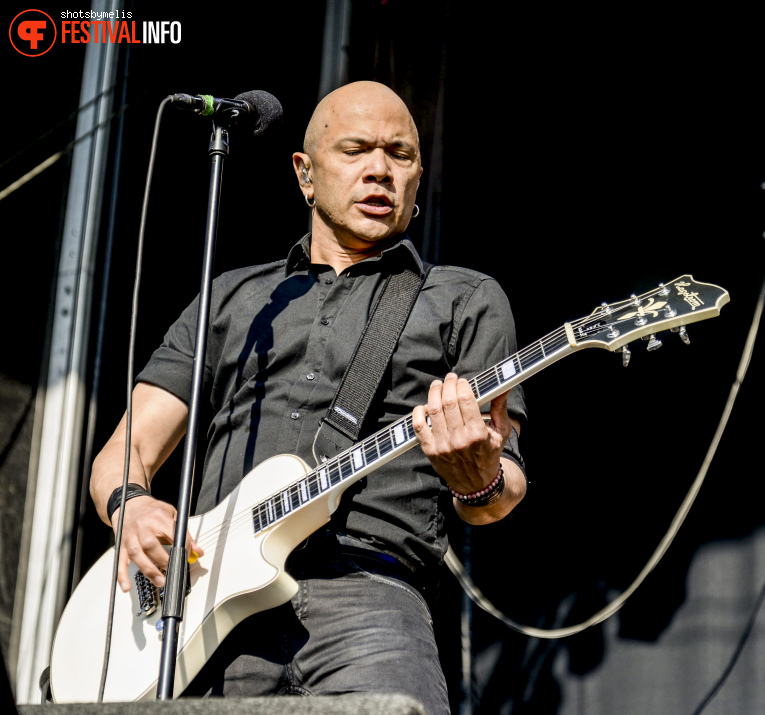 Danko Jones op Vestrock 2025 foto