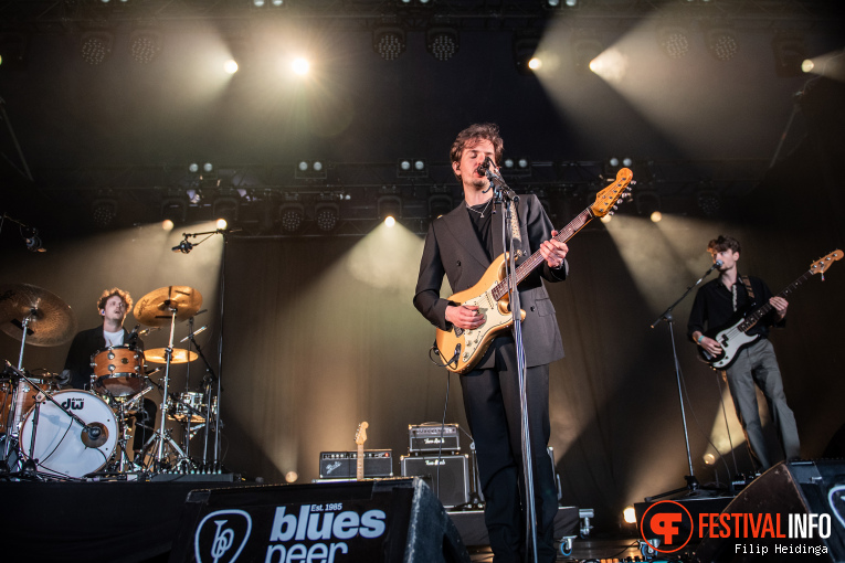 Milo Meskens op Blues Peer 2025 foto