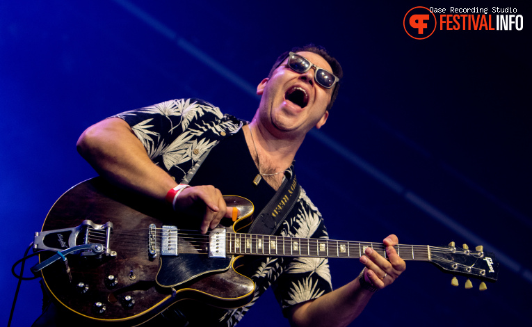 Eli 'Paperboy' Reed op Ribs & Blues 2025 foto