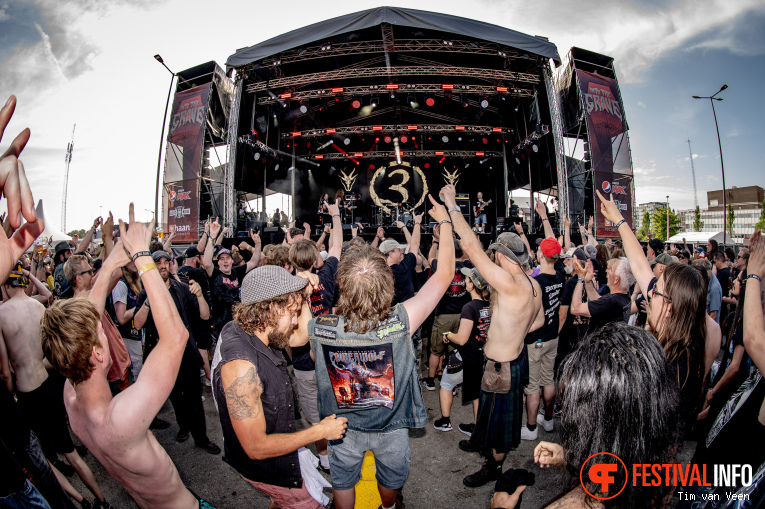 3 Inches Of Blood op Into The Grave 2025 - Vrijdag foto