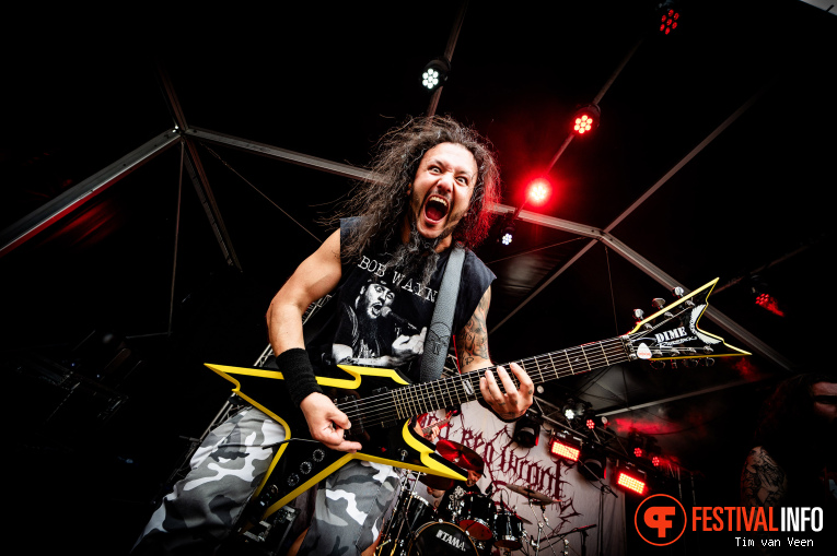 Blood Red Throne op Into The Grave 2025 - Zaterdag foto