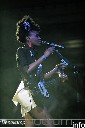 Noisettes op London Calling #1 2009 foto