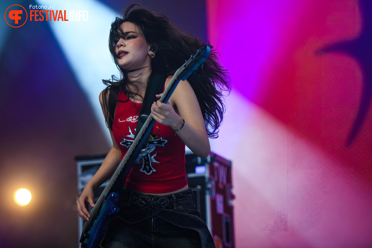 The Warning op Pinkpop 2025 - Zondag foto