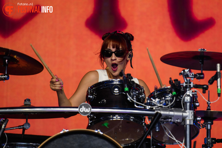 The Warning op Pinkpop 2025 - Zondag foto