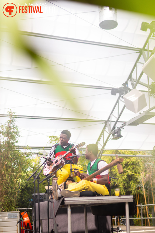 Madalitso Band op Wilde Weide 2025 foto
