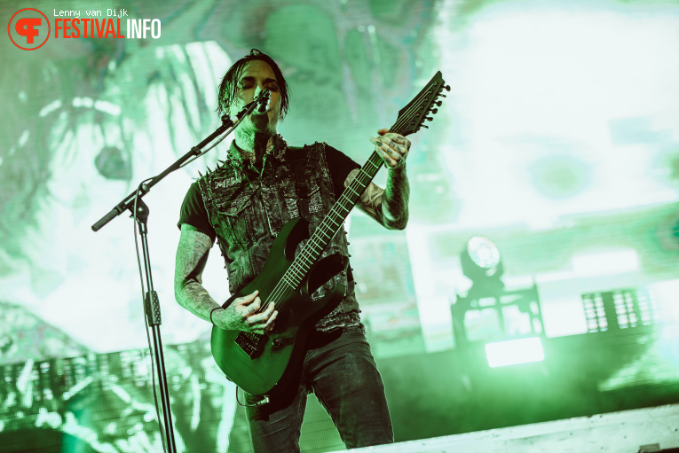 Motionless in White op Jera On Air 2025 - Donderdag foto