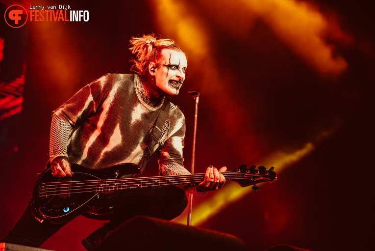 Motionless in White op Jera On Air 2025 - Donderdag foto