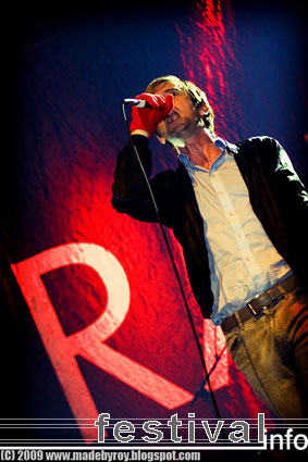 The Rakes op Polsslag 2009 foto