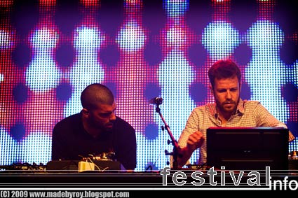 Birdy Nam Nam op Polsslag 2009 foto