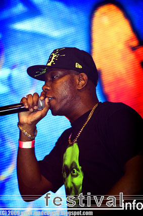 Dizzee Rascal op Polsslag 2009 foto