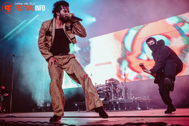 Northlane op Jera On Air 2025 - Vrijdag foto