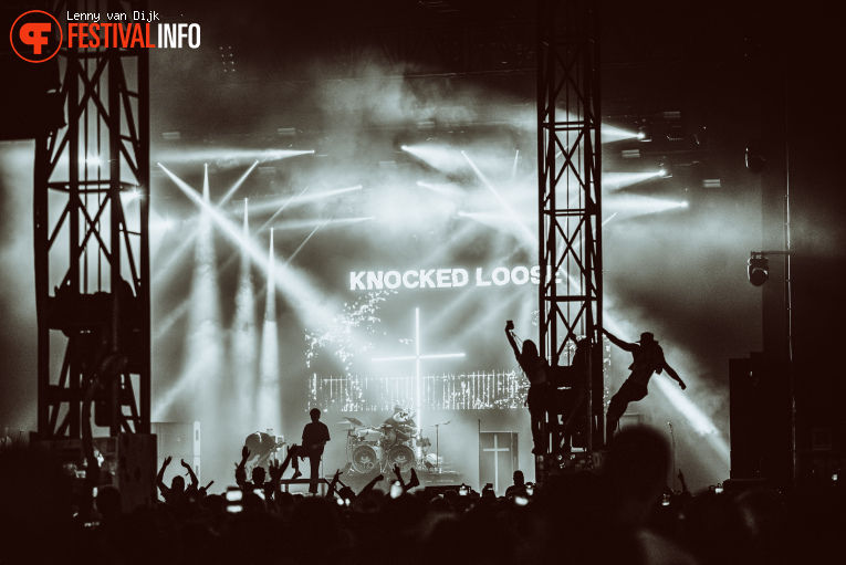 Knocked Loose op Jera On Air 2025 - Zaterdag foto