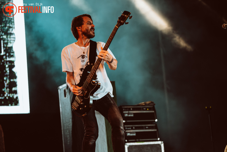 Refused op Jera On Air 2025 - Zaterdag foto