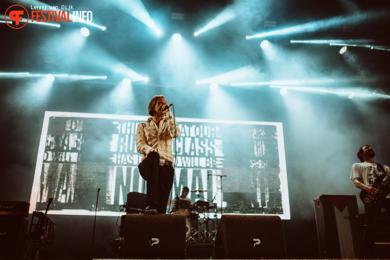 Refused op Jera On Air 2025 - Zaterdag foto