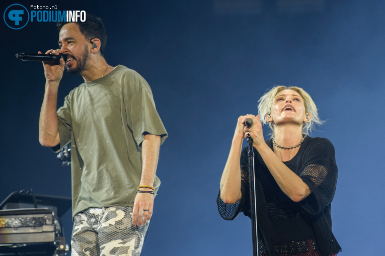 Linkin Park op Linkin Park - 26/06 - Gelredome foto