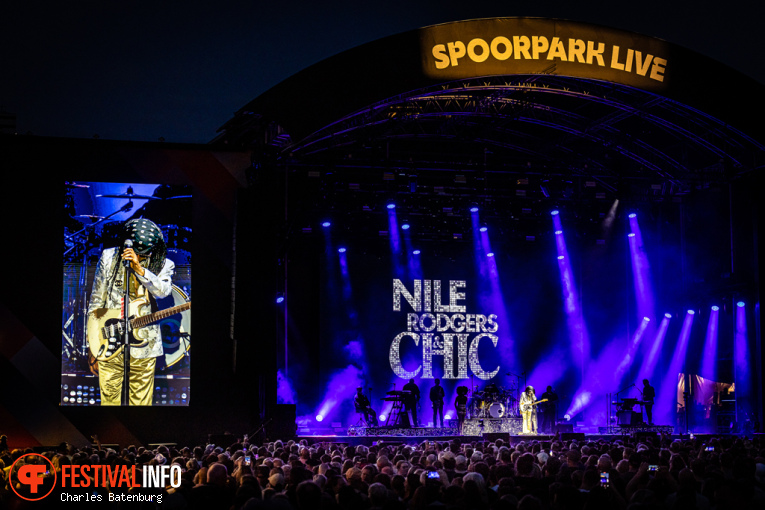 Nile Rodgers & Chic op Spoorpark LIVE 2025 foto
